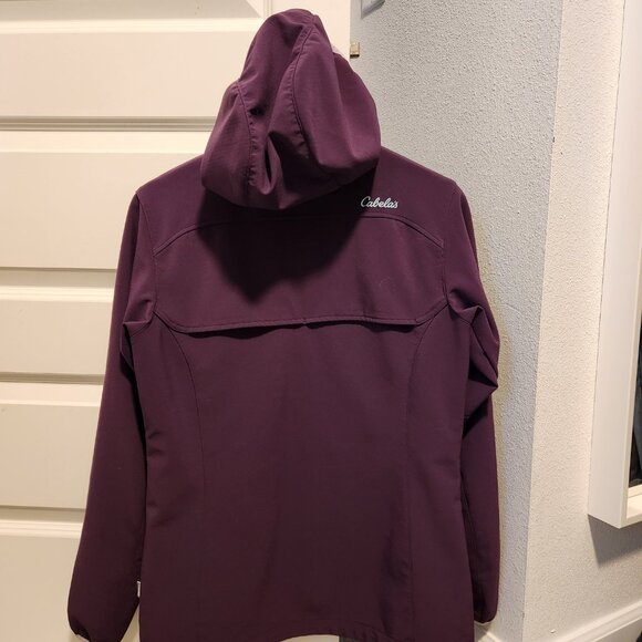 Cabela's lightweight purple full zip jacket - Picture 3 of 6